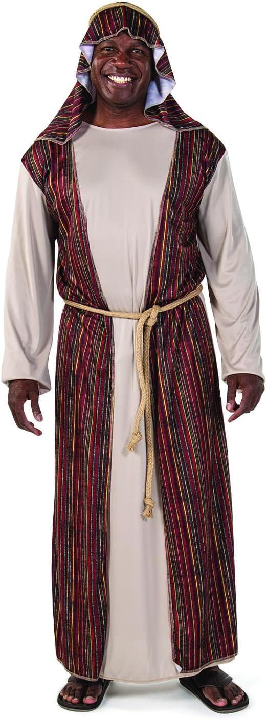 Deluxe Adult Joseph Costume - Apparel Accessories - 3 Pieces
