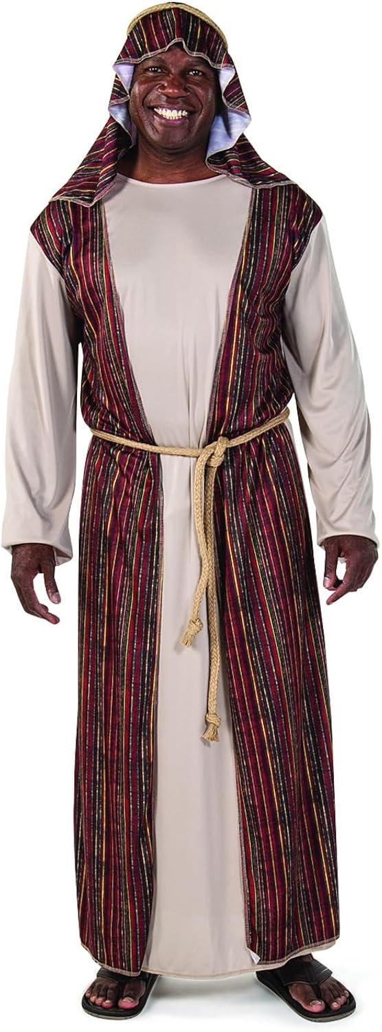 Deluxe Adult Joseph Costume - Apparel Accessories - 3 Pieces