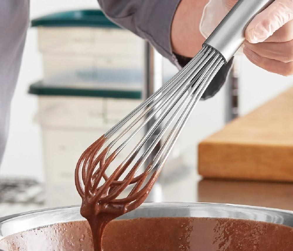 Winco French Whip, Stainless Steel, 12" - Silver