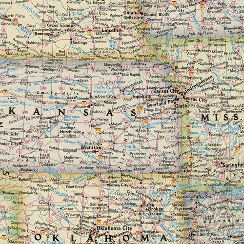 National Geographic Maps United States Executive Wall Map