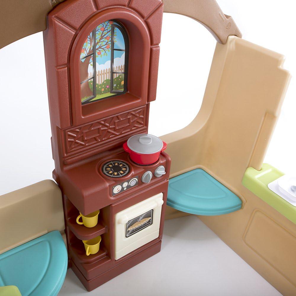 Simplay3 Garden View Cottage for Toddlers, Includes Kitchen and Fireplace