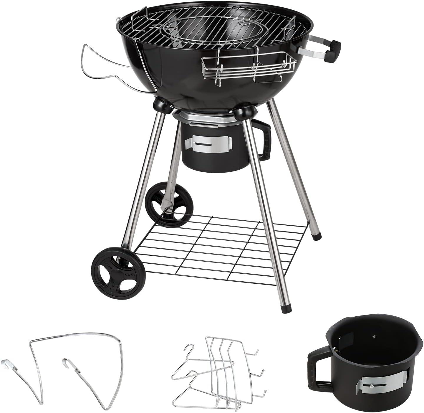 VEVOR 26'' W Kettle Charcoal Grill