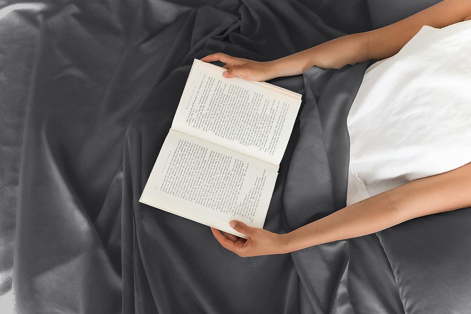 CGK Linens 4 Piece 100% Cotton 400 Thread Count Hotel Quality Bed Sheet Set