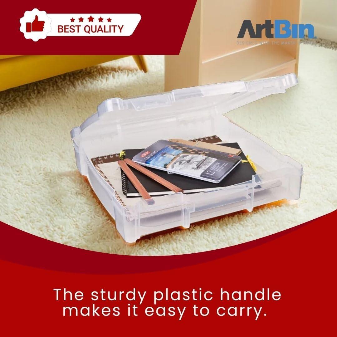 ArtBin Essentials Box-14.125"X13.625"X3" Translucent