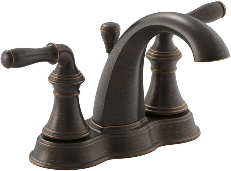 Kohler Devonshire Centerset Bathroom Sink Faucet, 1.2 gpm