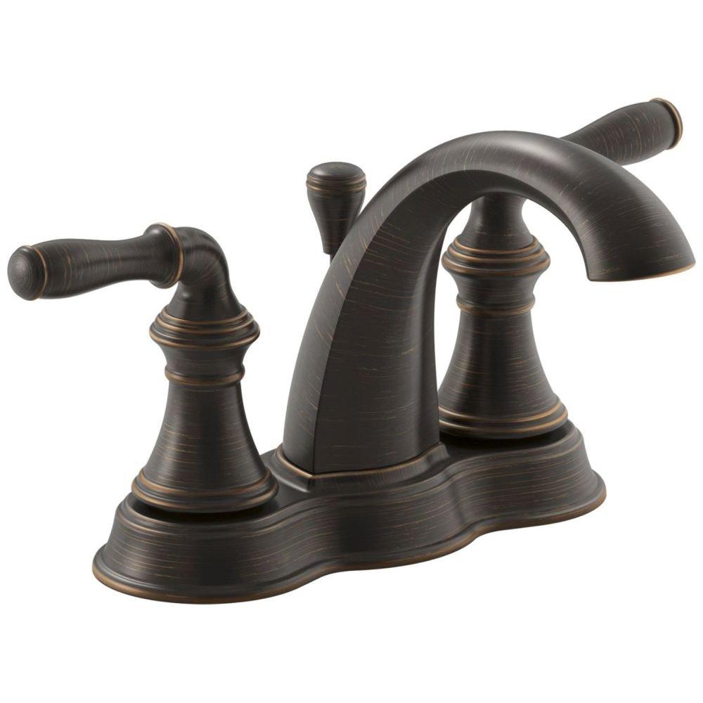 Kohler Devonshire Centerset Bathroom Sink Faucet, 1.2 gpm