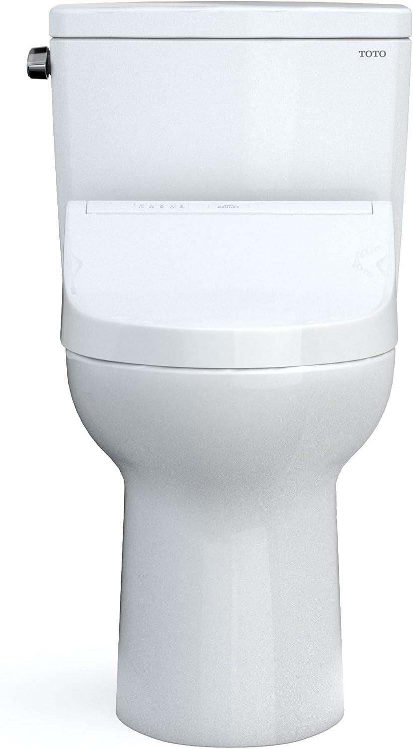 Drake® 1.28 GPF Water Efficient Elongated Two-Piece Toilet with Tornado Flush® (Seat included)