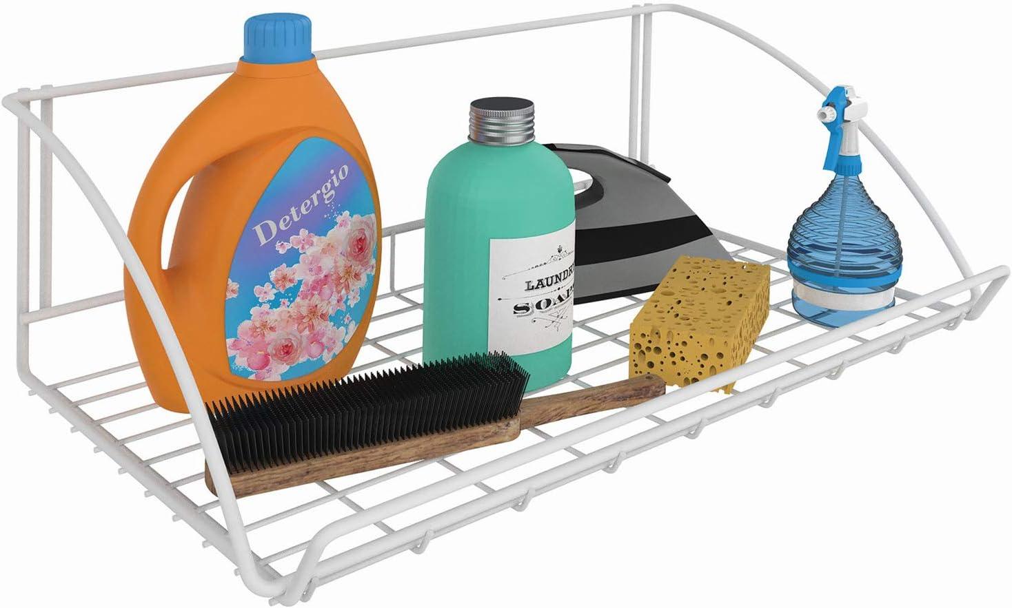 ClosetMaid 8278 18-Inch Wide Laundry Utility Hanger Shelf , White