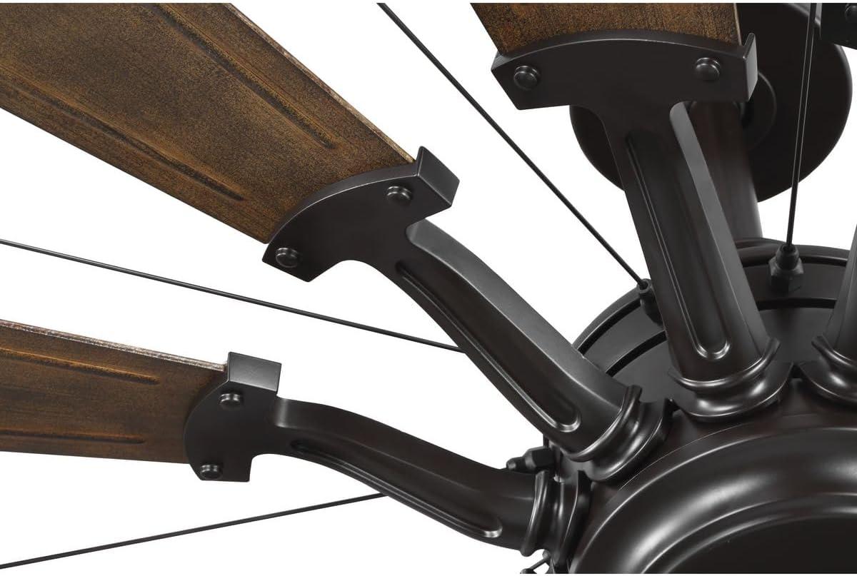 Progress Lighting - Springer II - 12 Blade Ceiling Fan In Farmhouse Style-16.26