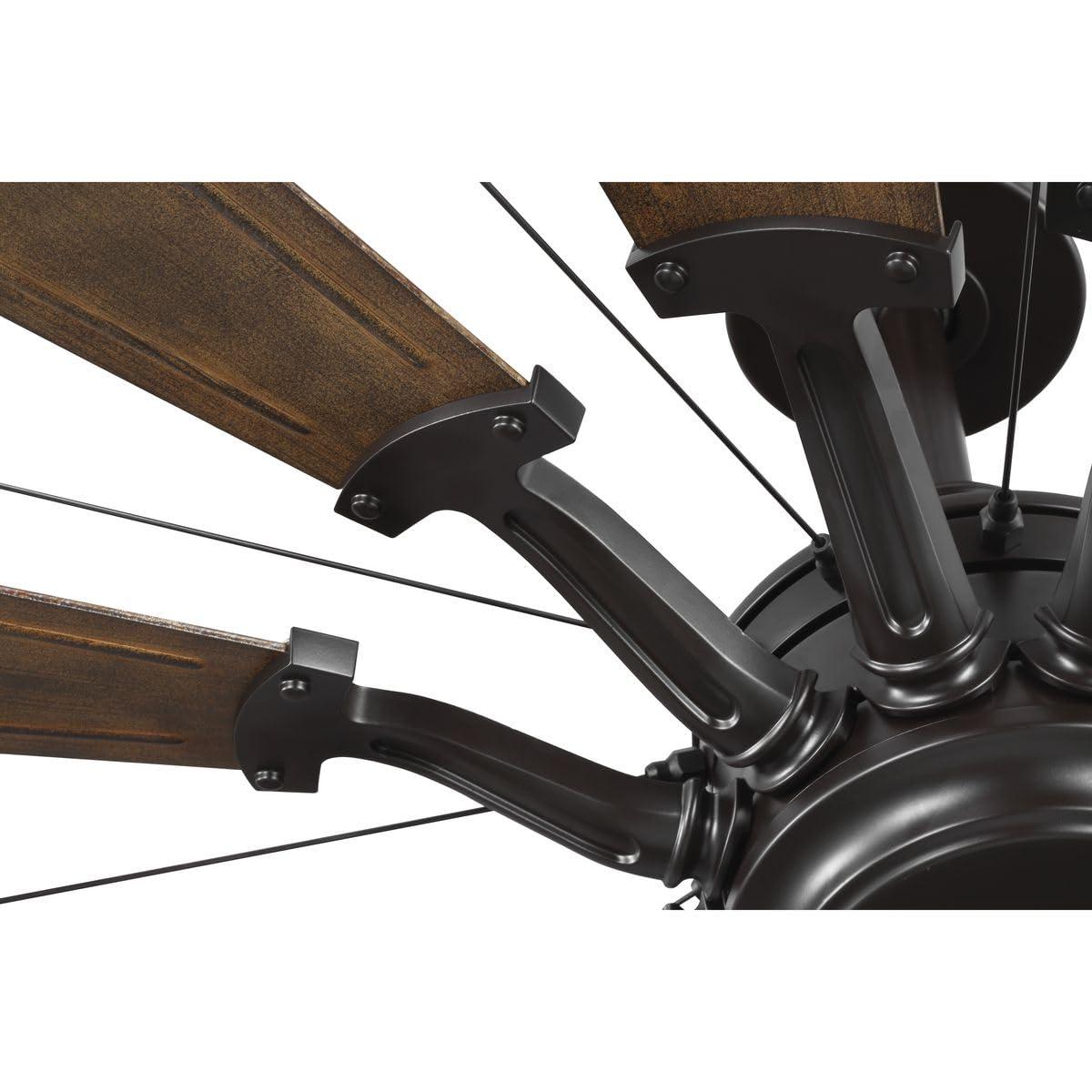 Progress Lighting - Springer II - 12 Blade Ceiling Fan In Farmhouse Style-16.26