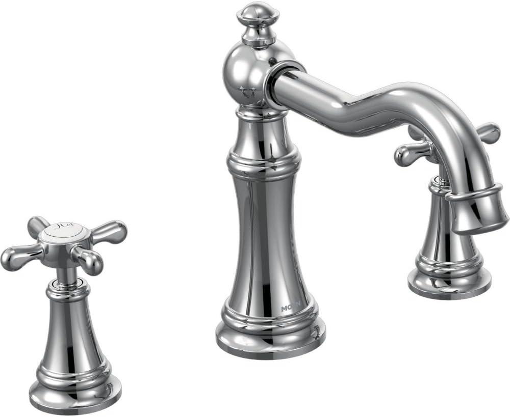 Weymouth Double Handle Deck Mounted Roman Tub Faucet Trim
