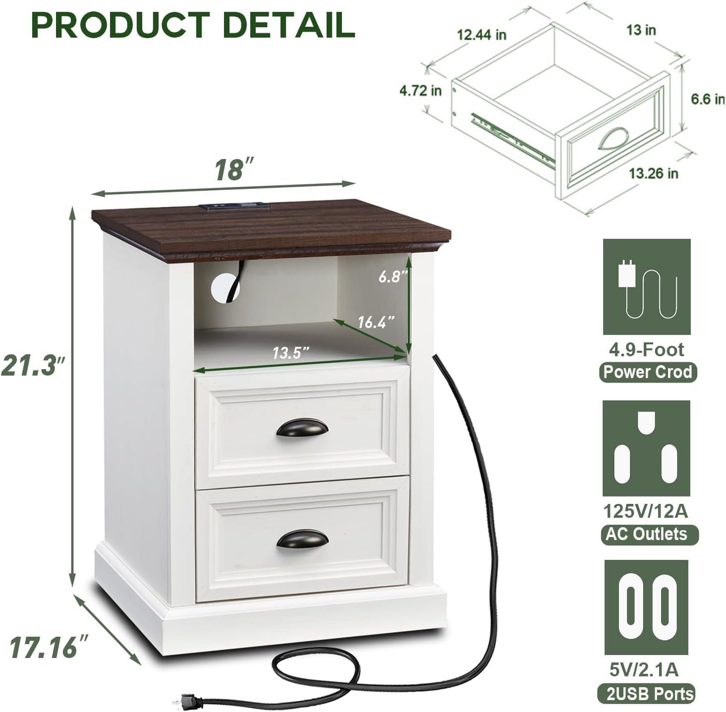 Winston Porter Nadra 4 Drawer Dresser for Bedroom, Chest of Drawers Organizer Storage, Farmhouse Wood Rustic Tall Dresser