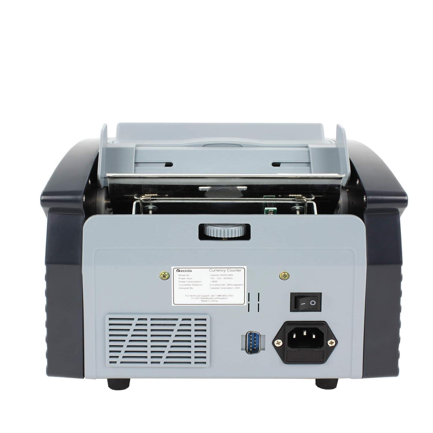 Cassida 5520 Series Bill Counter Gray (5520UV/MG)