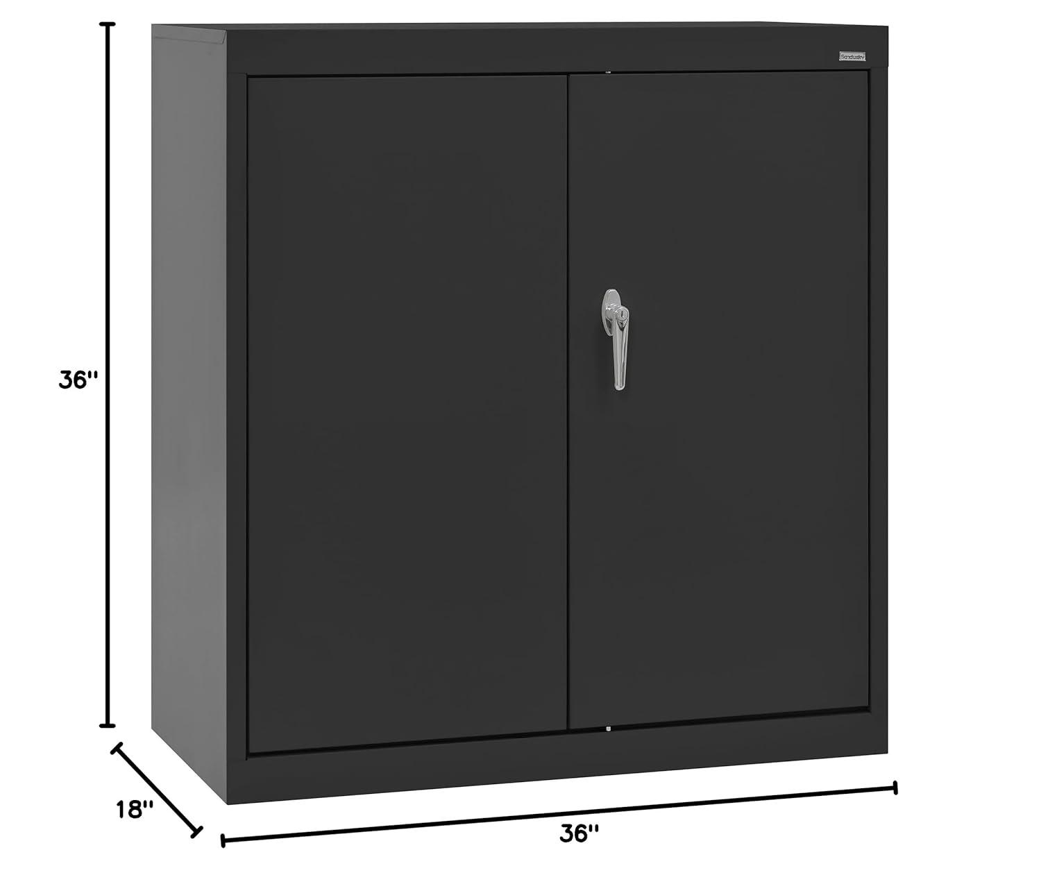 Sandusky Steel Single Storage Cabinet ( 36'' H x 36'' W x 18'' D)