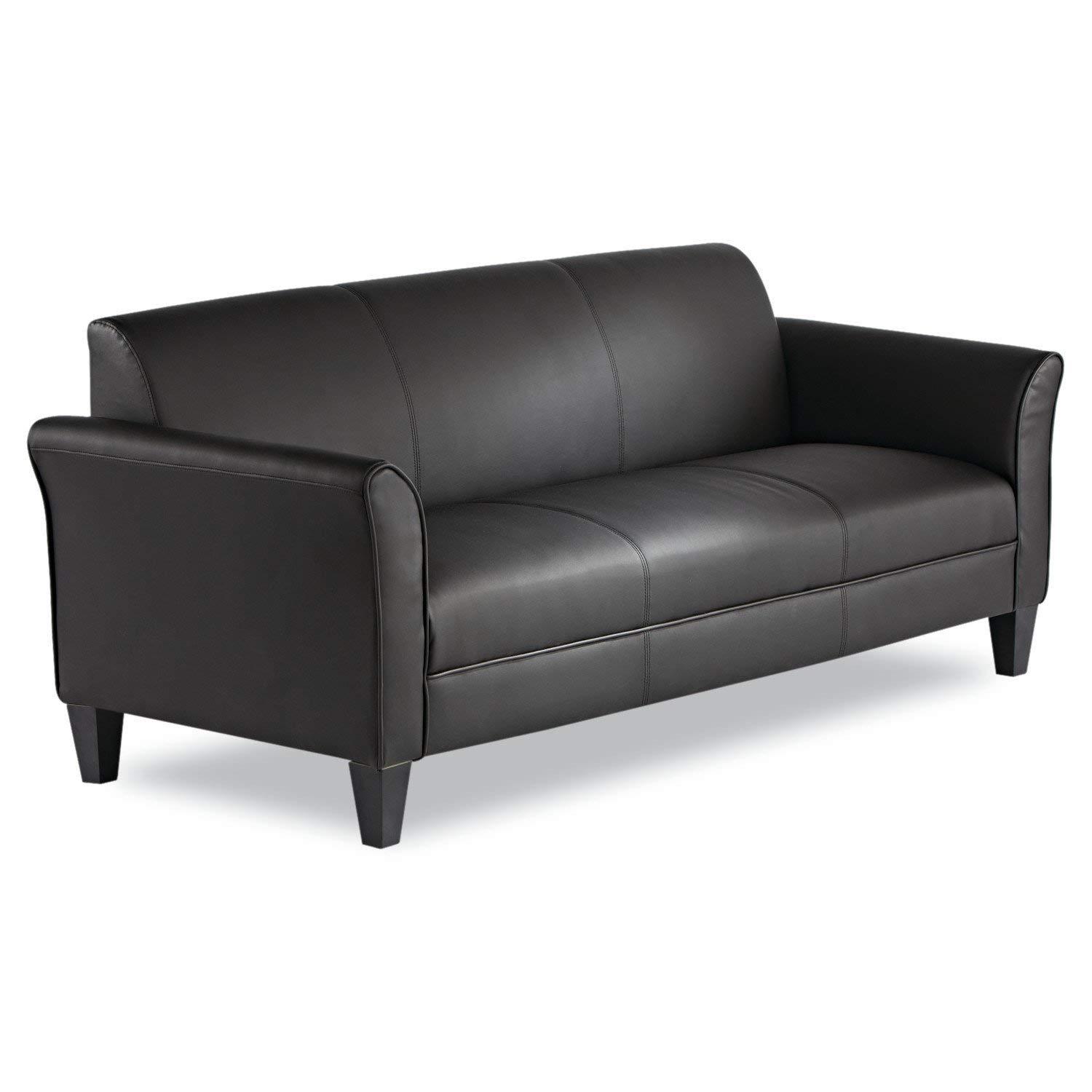 Alera® Leather 77'' Reception Sofa