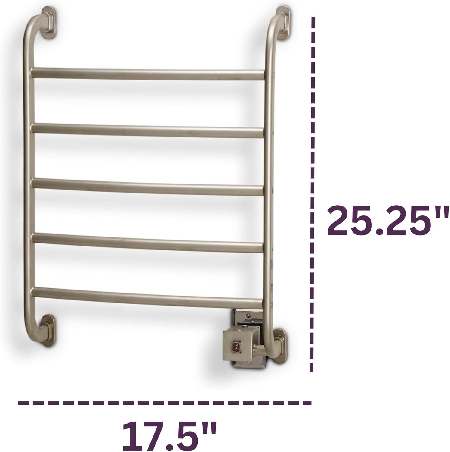 Warmrails Regent Wall Mount Towel Warmer Rack