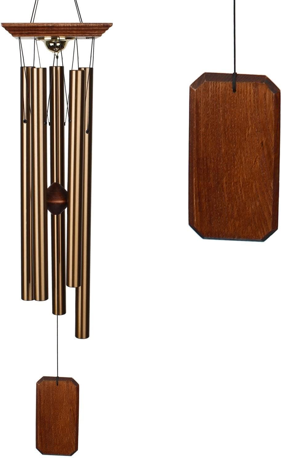 Woodstock Windchimes Reflections Memorial Chime, , Wind Chimes For Outside, Wind Chimes For Garden, Patio, and Outdoor Decor, 36"L
