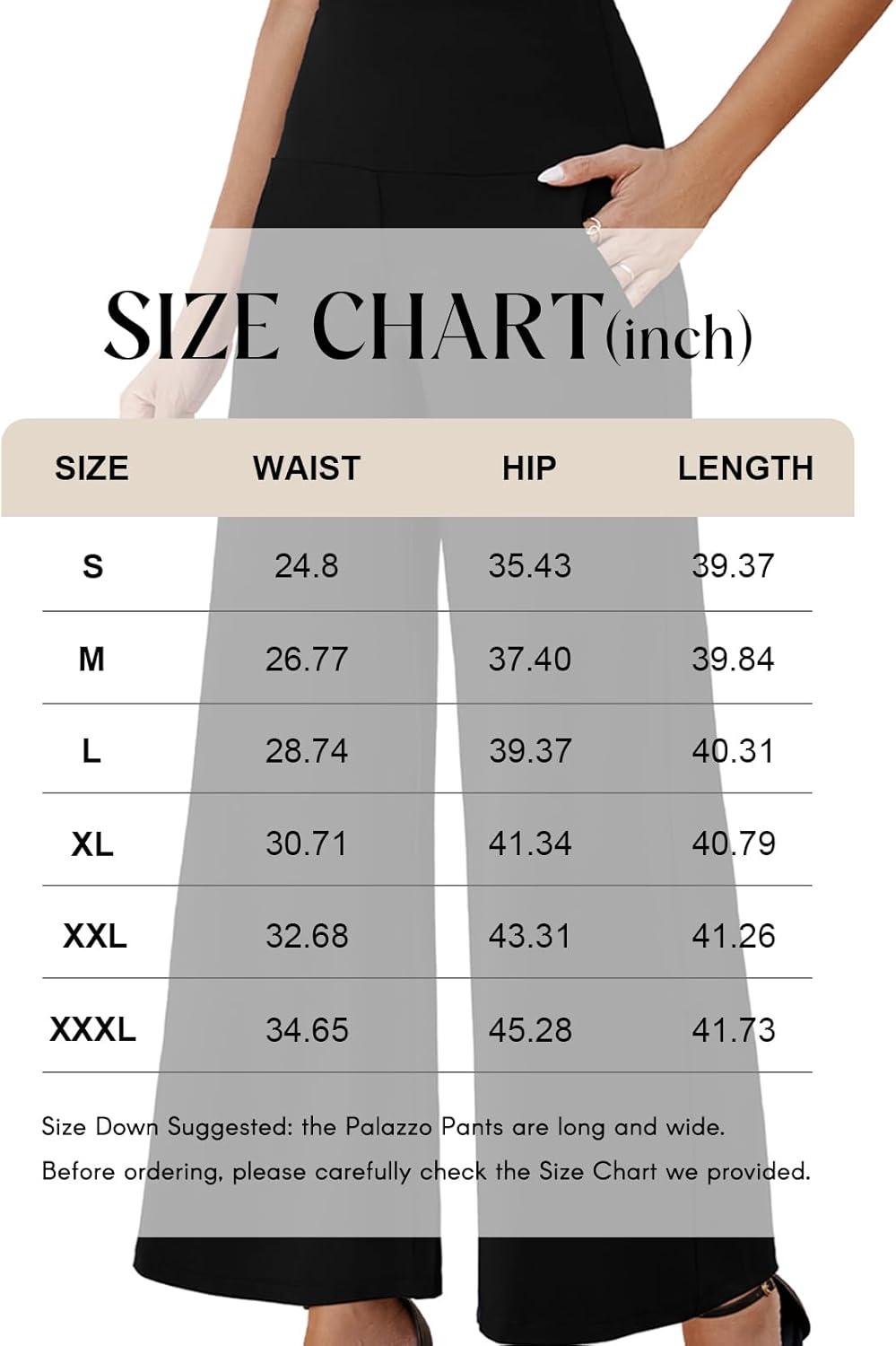 Arolina Women's Stretchy Wide Leg Palazzo Lounge Pants with Pockets Casual Comfy High Waist Palazzo Pants for Women Dressy