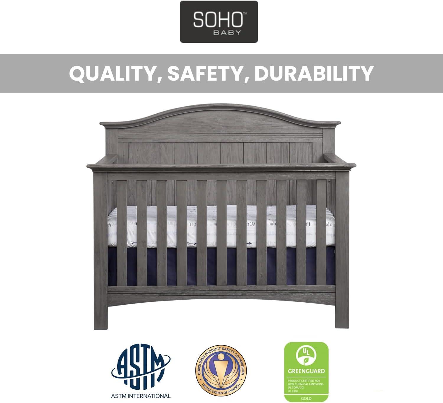 SOHO BABY Chandler 4-in-1 Convertible Crib