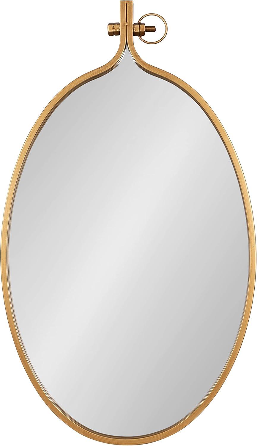 Yitro Metal Framed Wall Mirror - Kate & Laurel All Things Decor