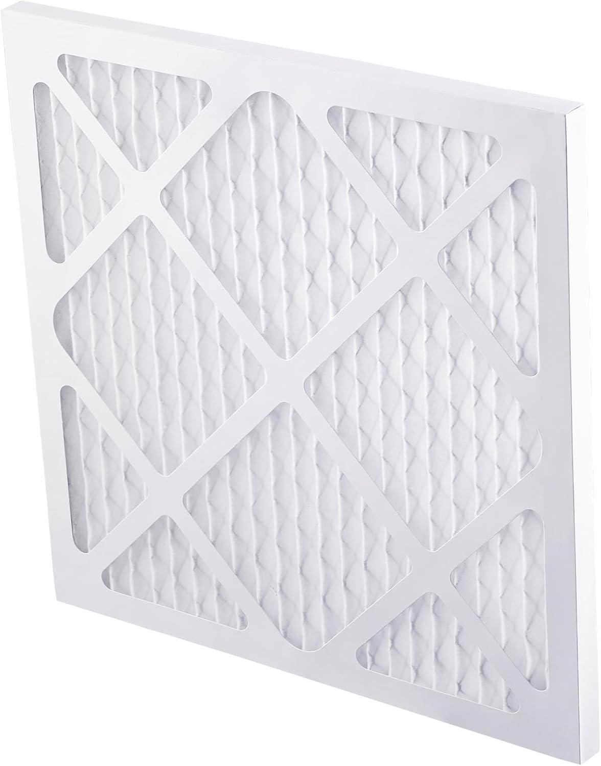 15.75'' White High-Efficiency Air Purifier Pre-Filters, 5 Pack