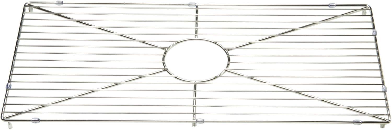 Stainless Steel Kitchen Sink Grid with Center Crossbar