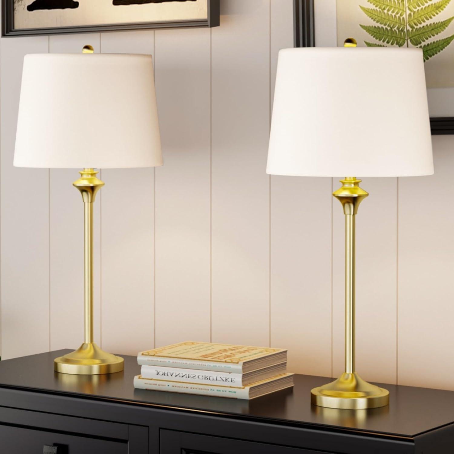 Nadia Metal Buffet Lamp (Set of 2)