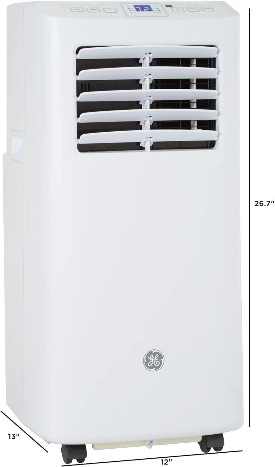 White 5,100 BTU Portable Air Conditioner with Remote and Dehumidifier