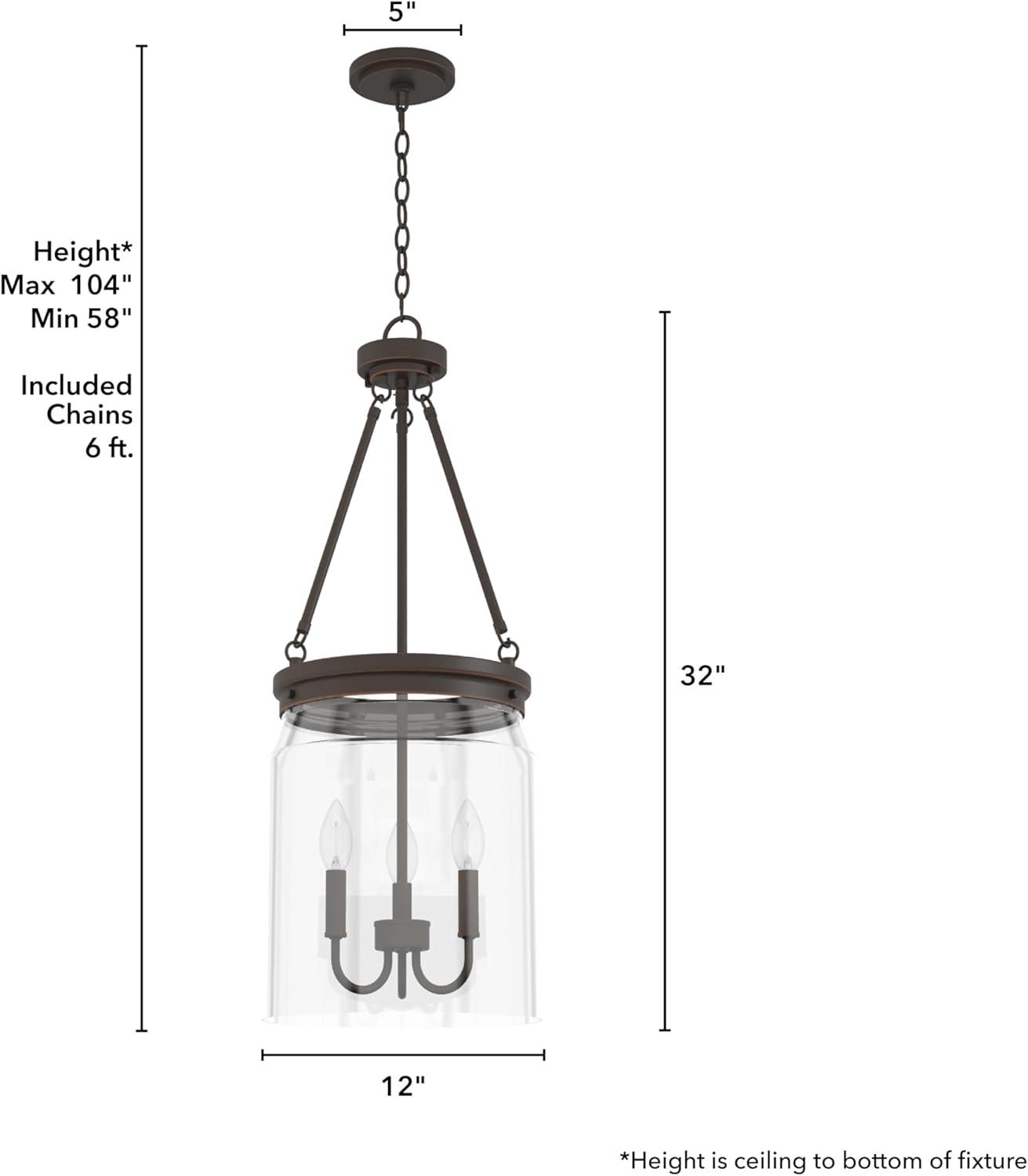 Devon Park 3 - Light Cylinder Pendant