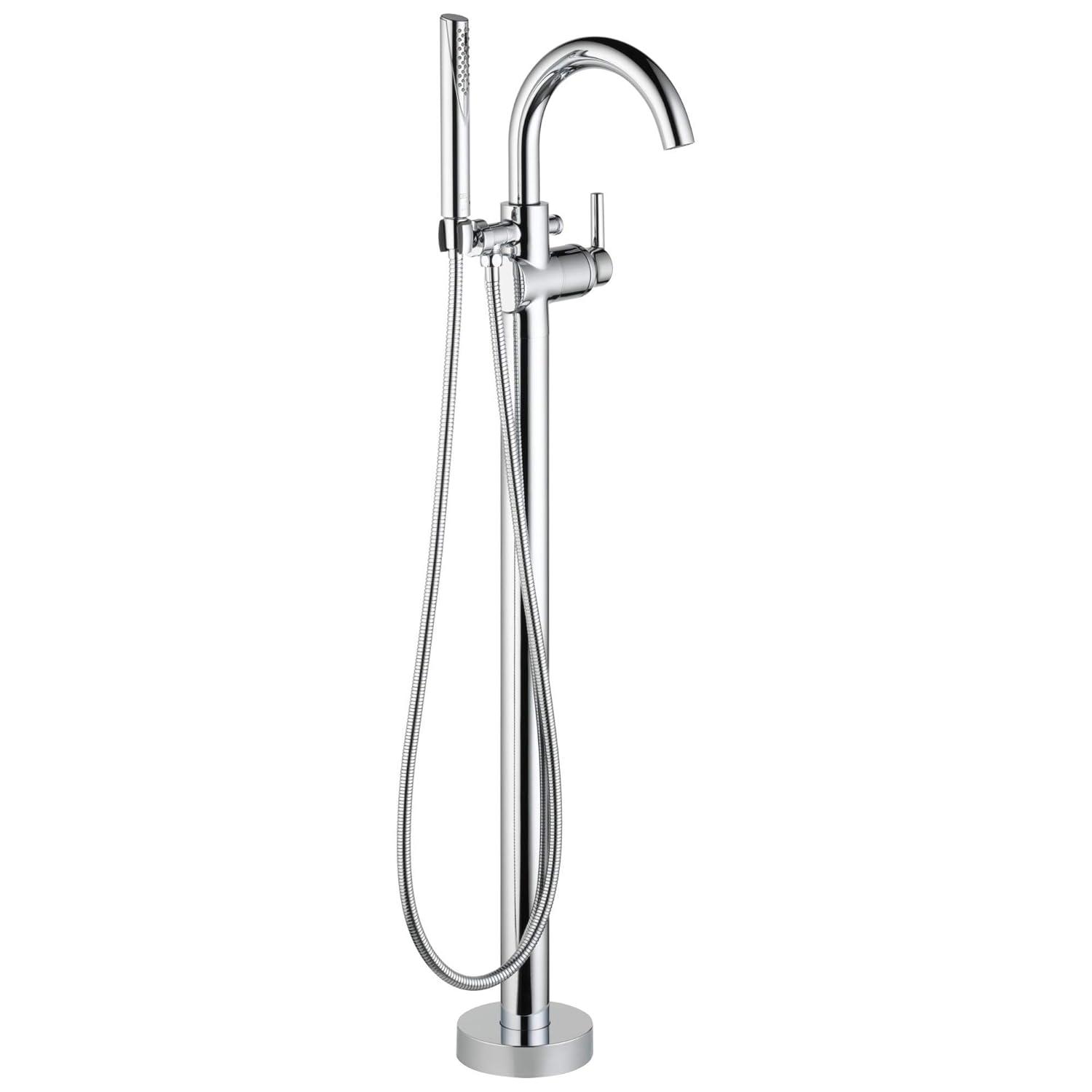 Trinsic Single Handle Floor Mounted Freestanding Tub Filler