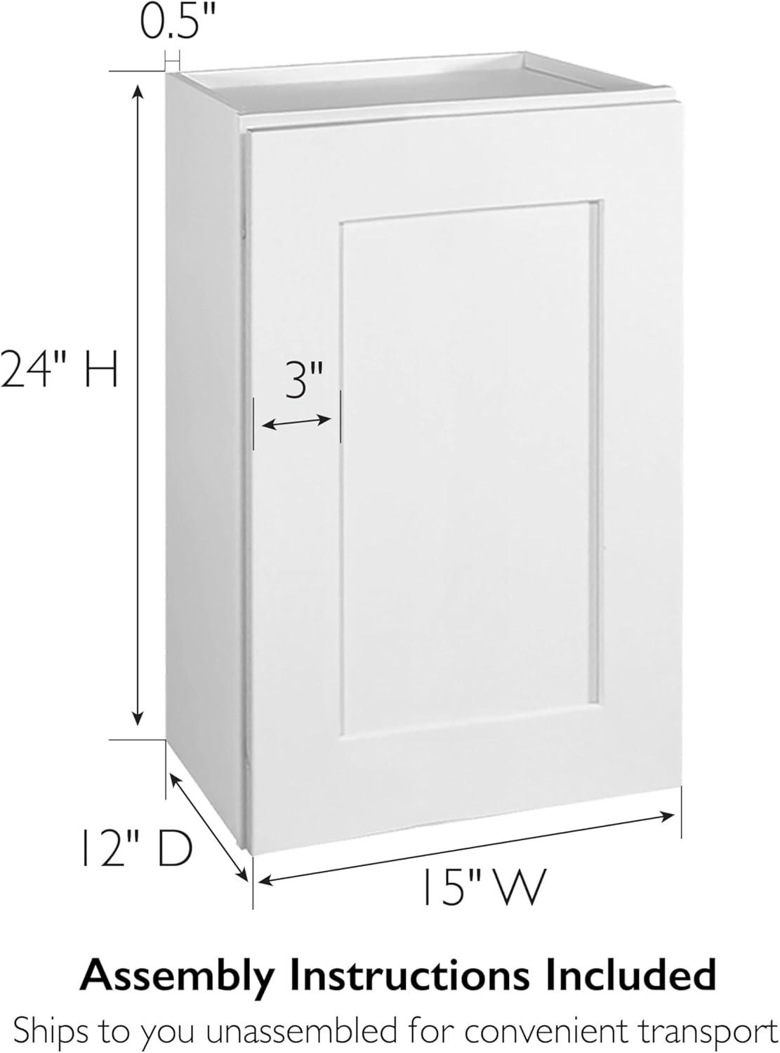 Design House Design House Brookings (Ready-to-Assemble) Shaker Style Wall Kitchen Cabinet