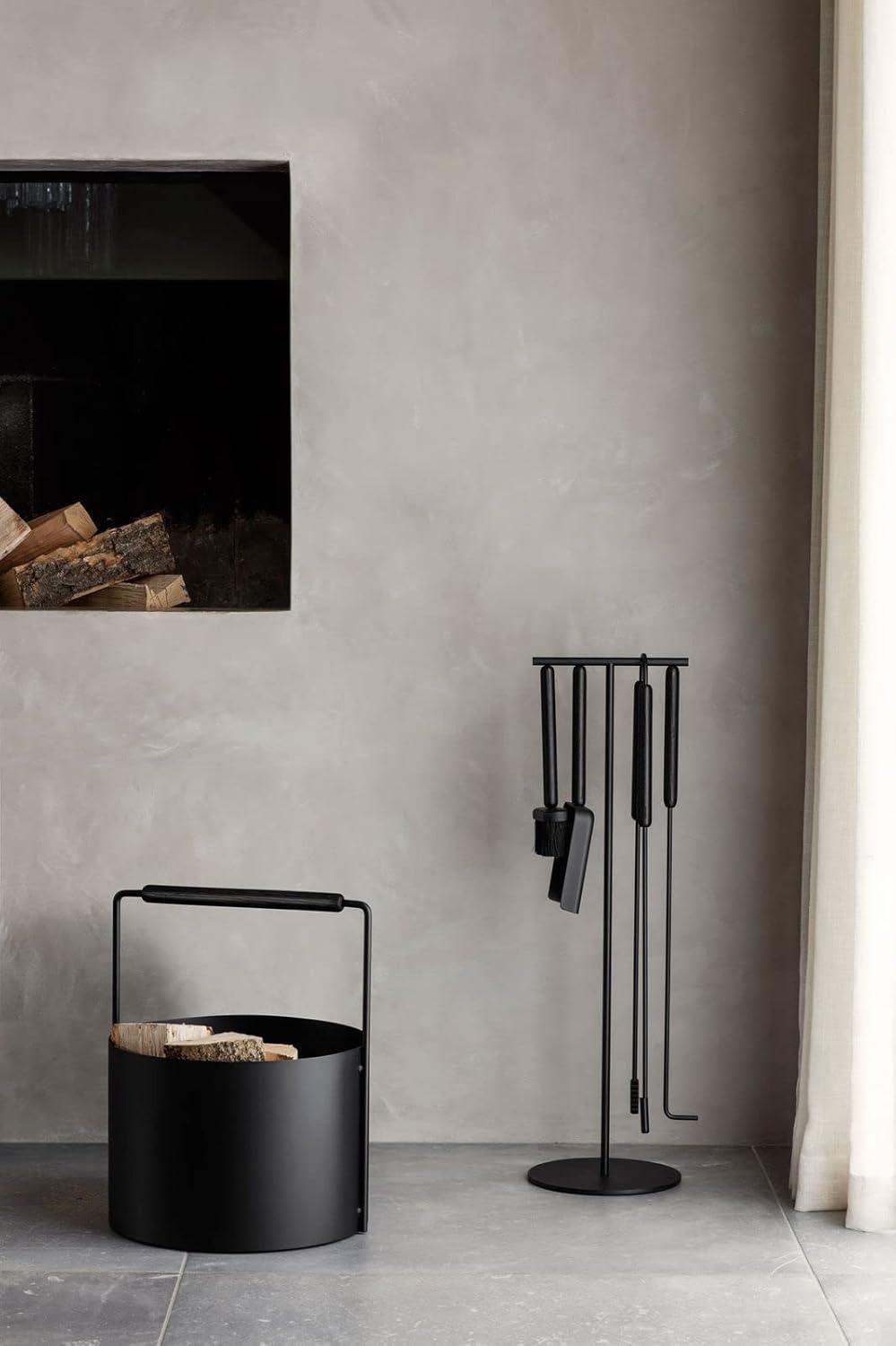 Blomus ASHI Steel/Wood Log Carrier