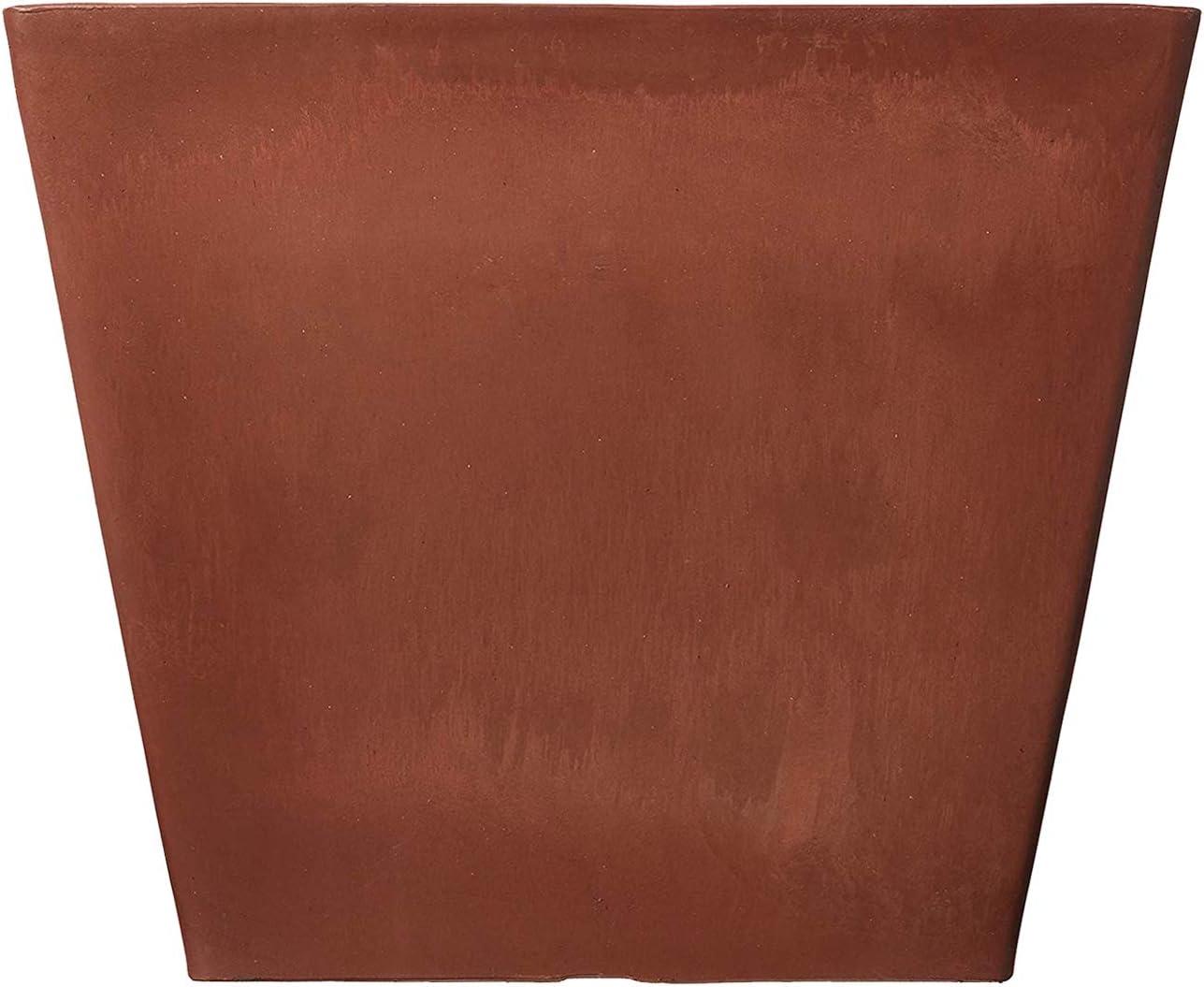 Terra Cotta 12" Recycled Composite Square Planter