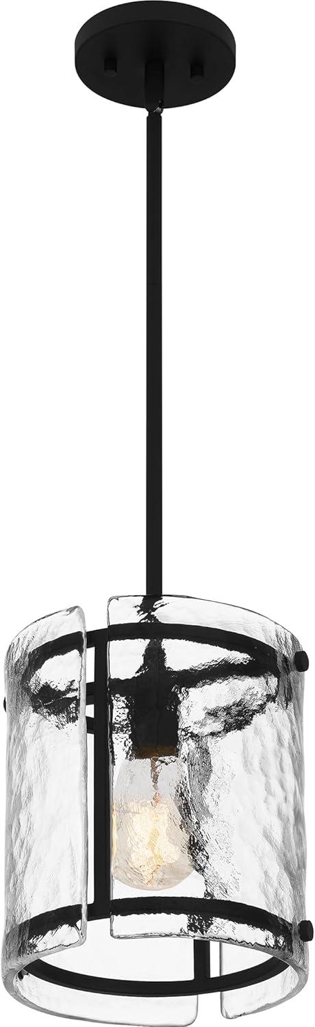 Quoizel Lighting Fortress 1 - Light Pendant in  Earth Black