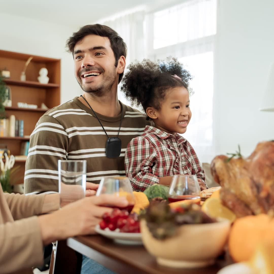 Greentech Environmental pureAir SOLO - Portable Air Purifier and Air Cleaner, Air Purifiers for Home, Office, and Car, Personal 3 feet Clean-Air Zone, All Day Purification