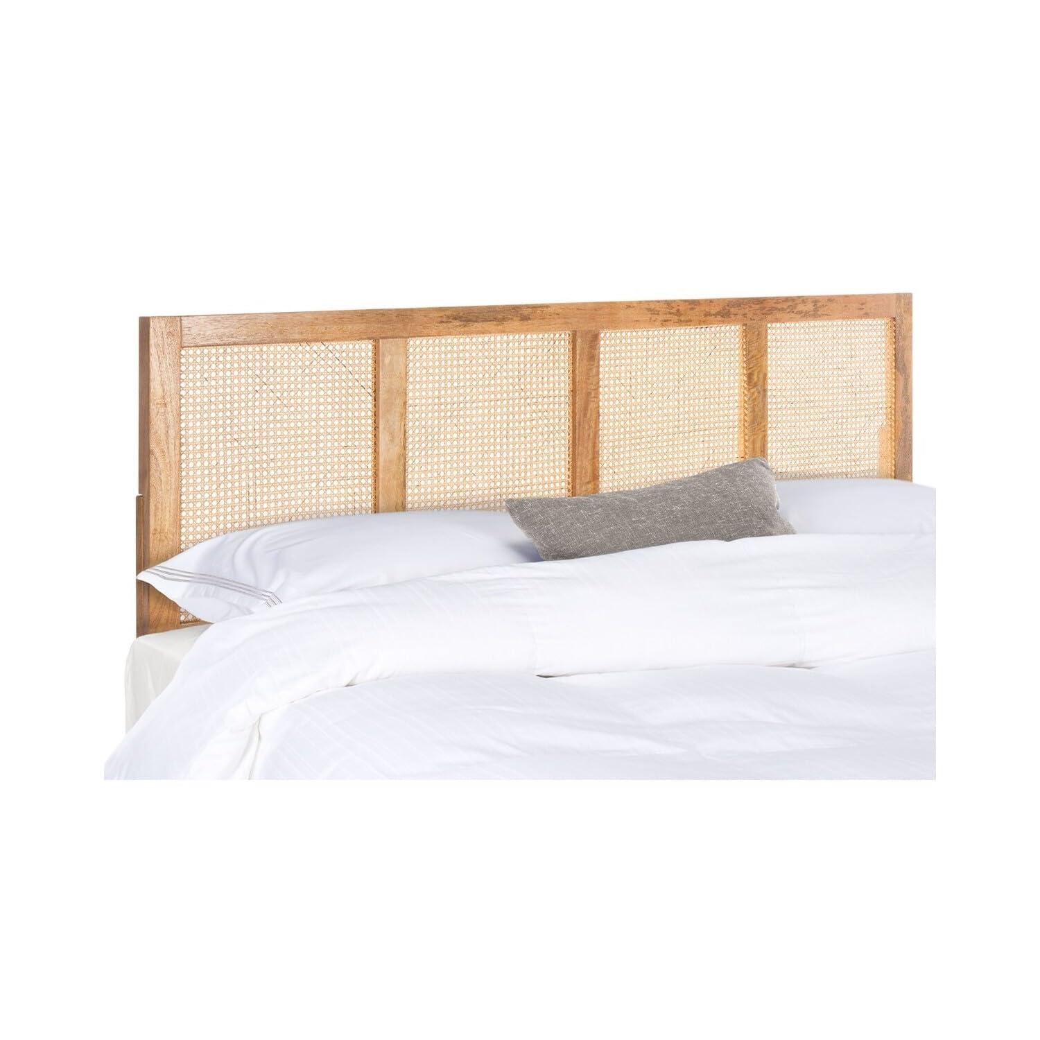 SAFAVIEH Cabecero de Madera de Caña Viena, Tamaño King, Natural
