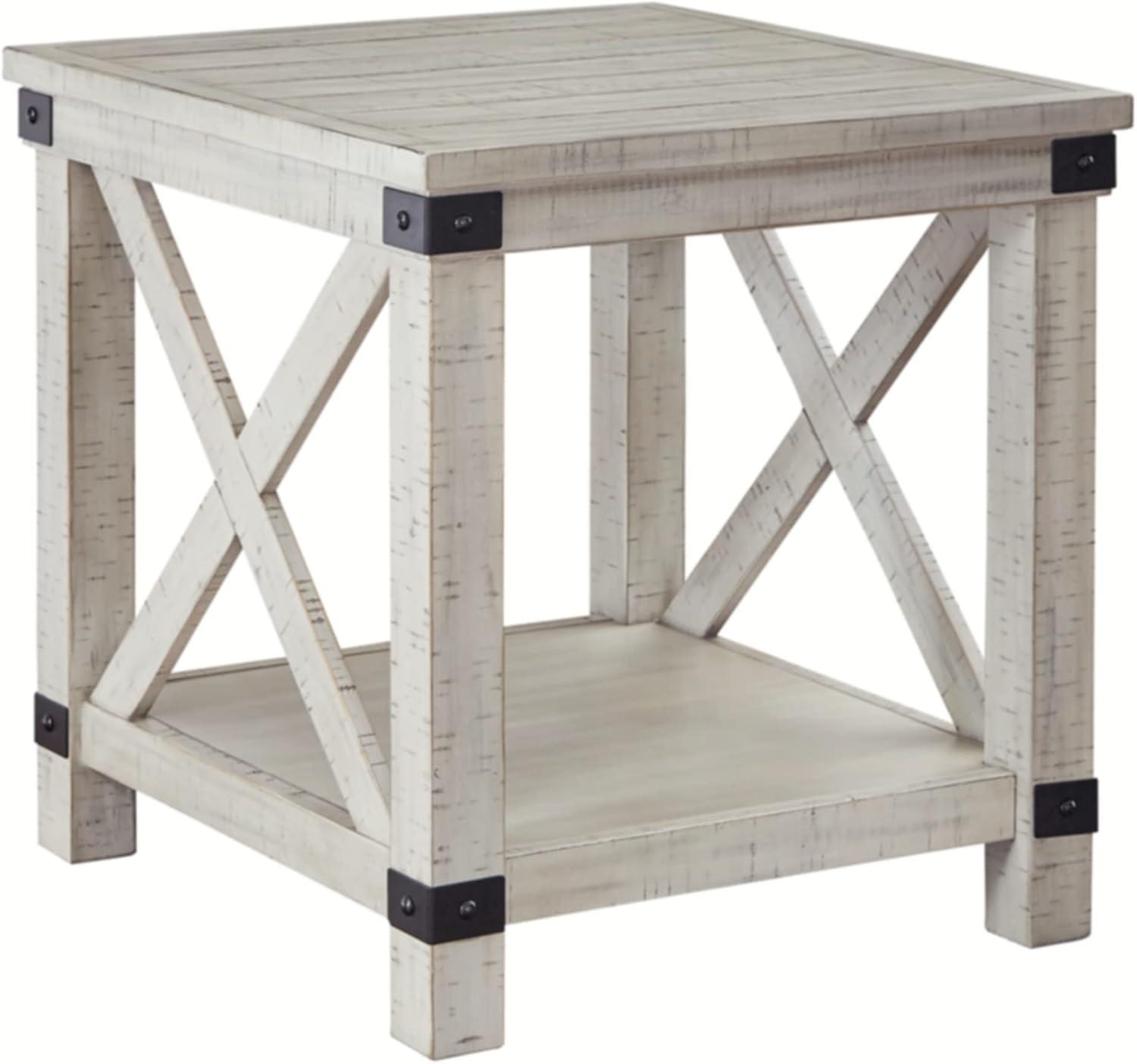 Signature Design by Ashley Casual Carynhurst End Table  Whitewash