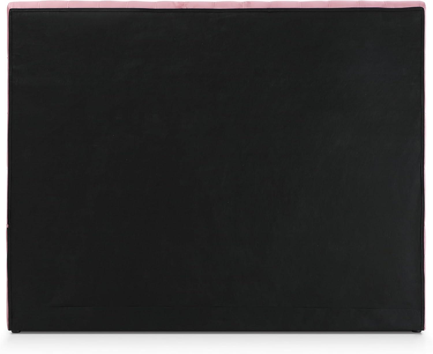 Aidelyn Upholstered Velvet Platform Bed