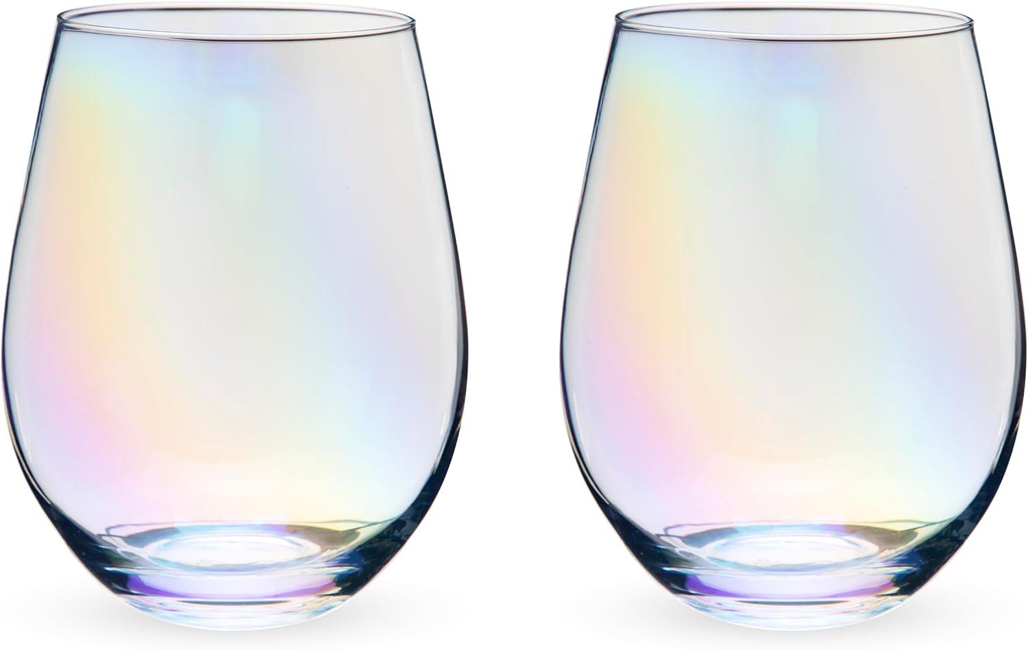 Luster Stemless Wine Glasses (Set of 2)