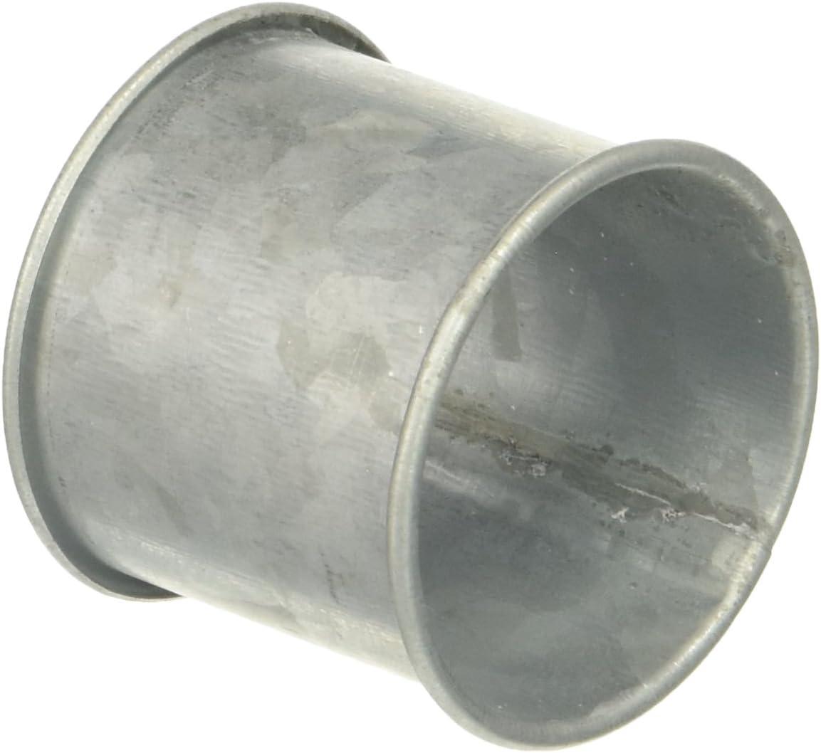 Saro Lifestyle Silver Galvanized Design Industrial Style Metal Napkin Ring Set of 4
