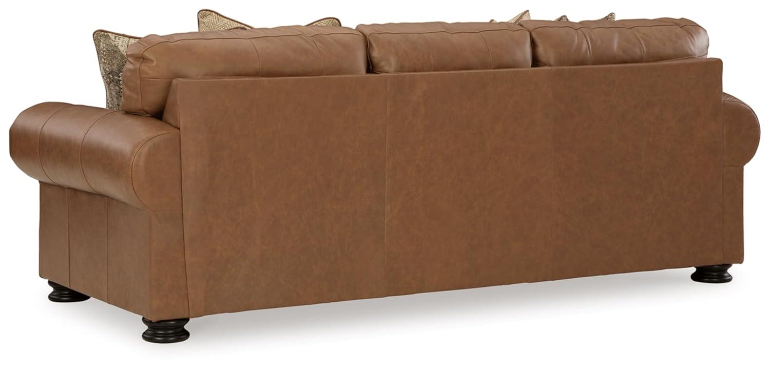 Signature Design by Ashley Carianna Caramel Queen Sofa Sleeper