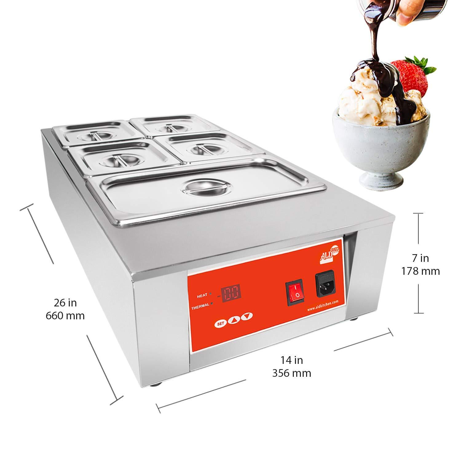 Electric Chocolate Tempering Machine | Commercial Chocolate Melting Pot | Stainless steel | Digital