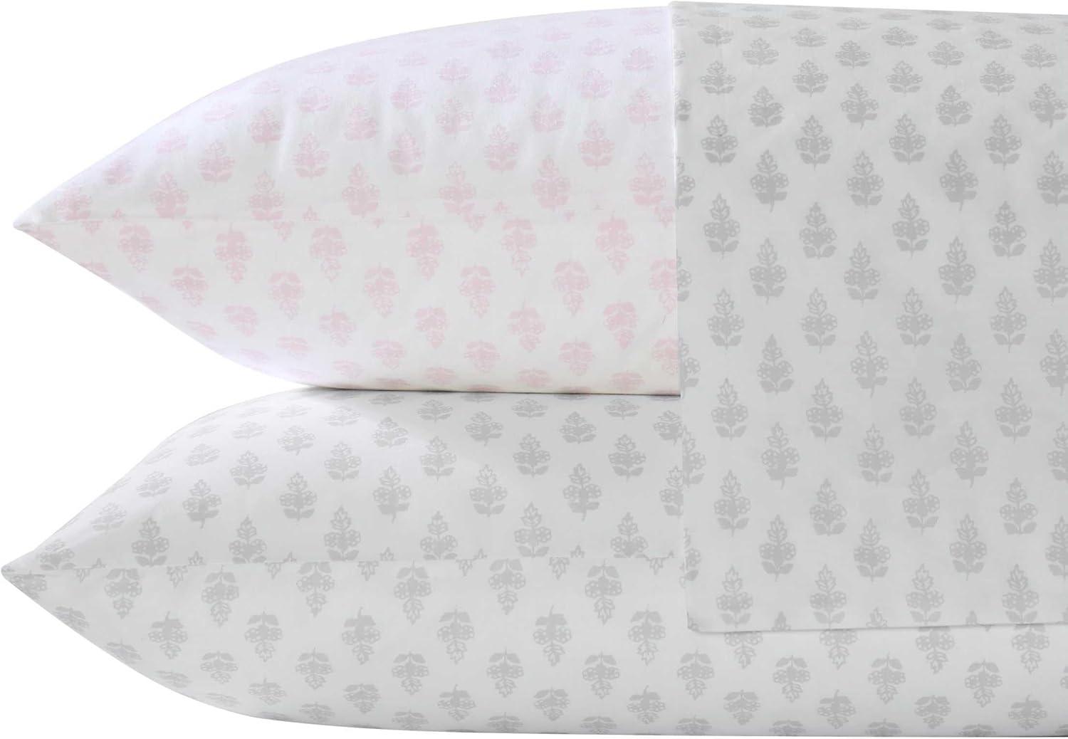 Laura Ashley Laura Ashley Printed Cotton Percale Sheet Set