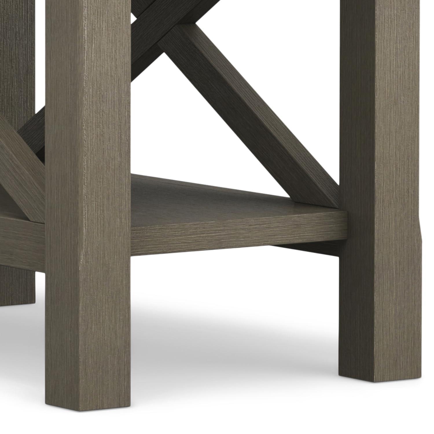 Simpli Home Kitchener End Table with Storage