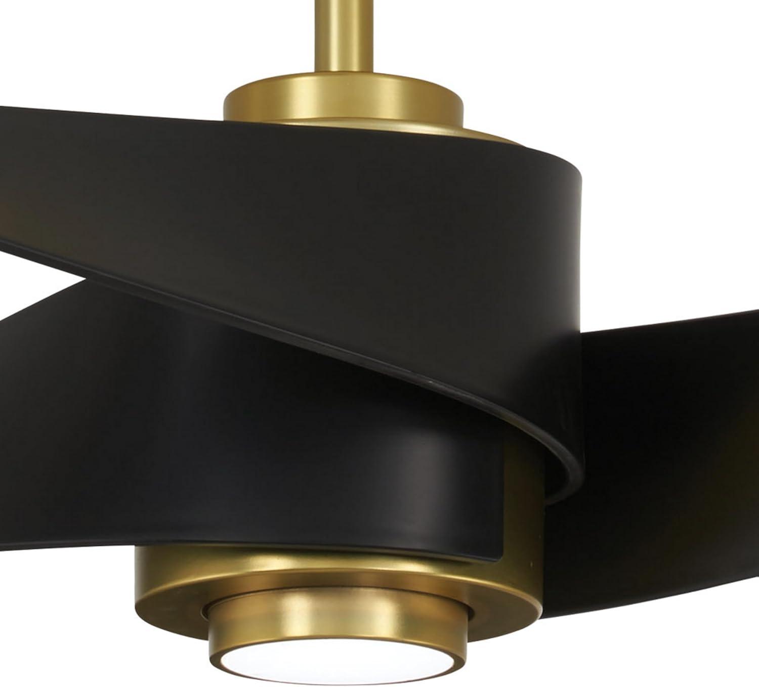 64" Artemis 4 Blade LED Standard Ceiling Fan with Light Kit Included