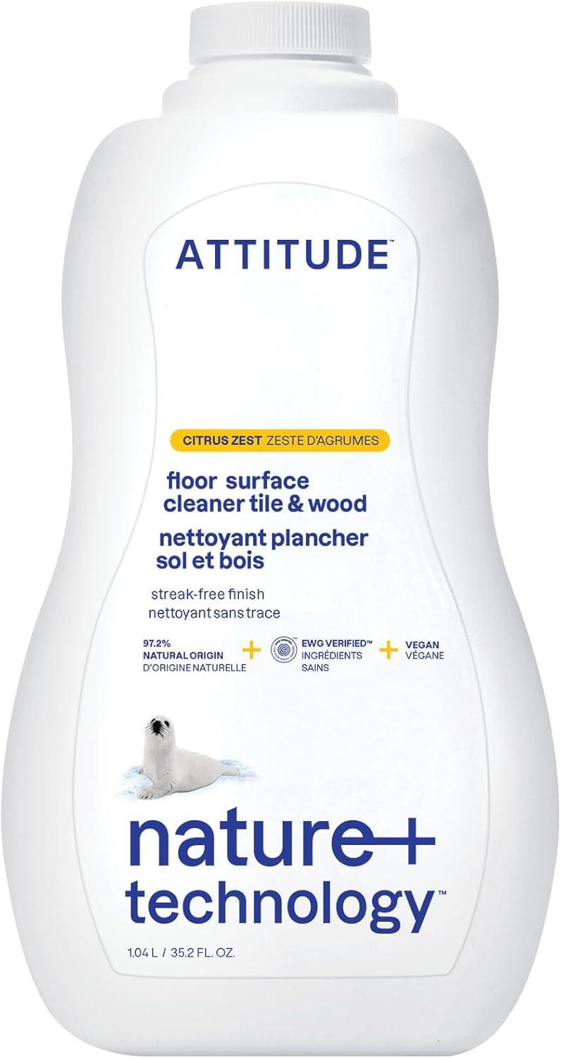 Citrus Zest Tile & Wood Floor Cleaner Refill, 35.2 Fl Oz