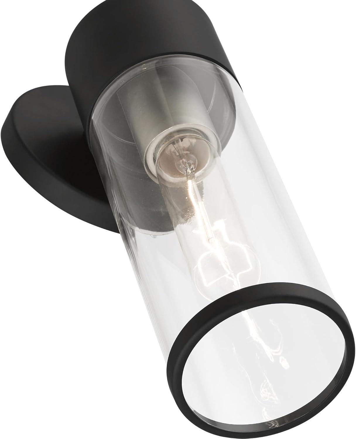 Livex Lighting Banca 1 - Light Sconce in  Black/Brushed Nickel