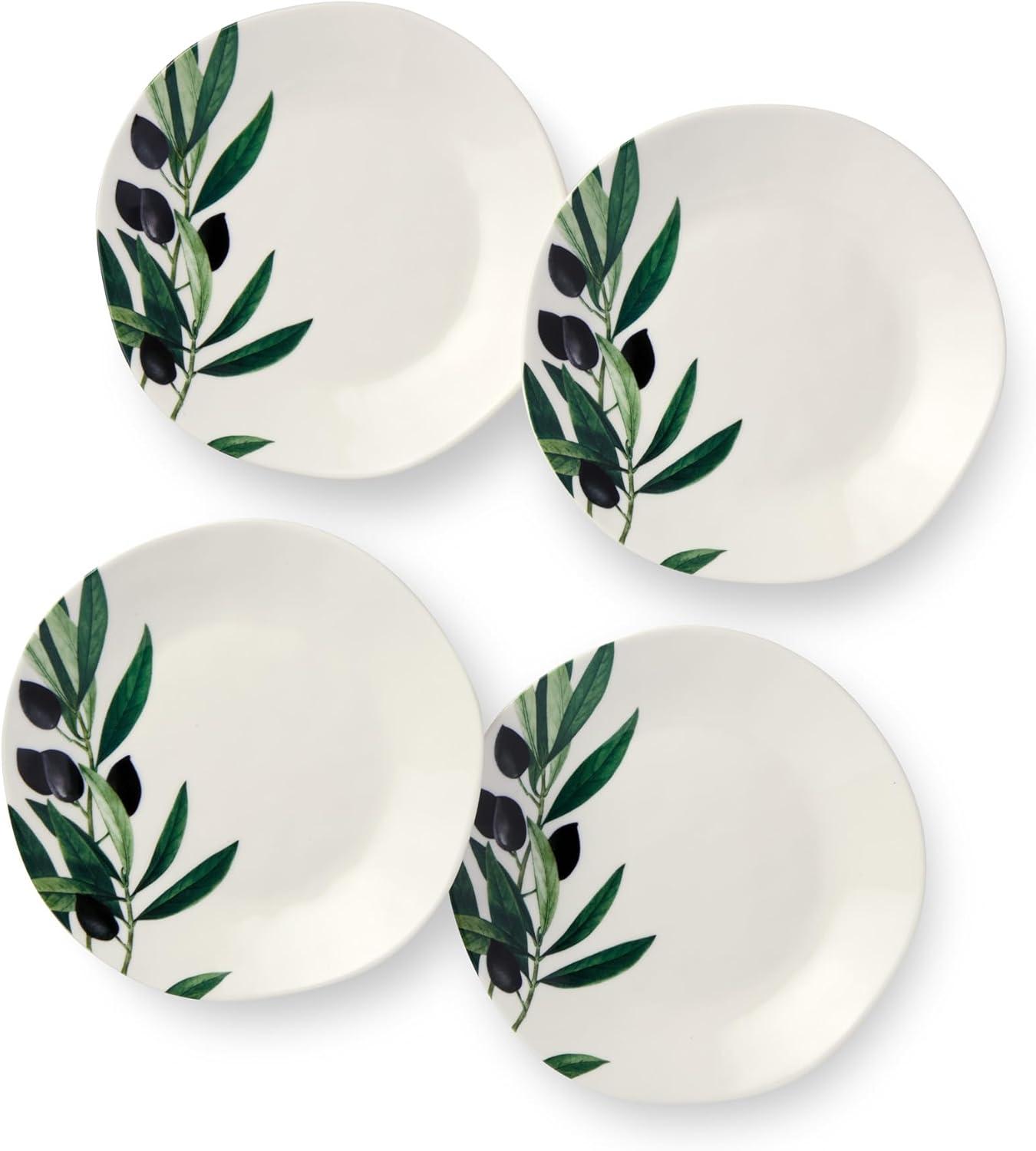 Certified International Olivia Set of 4 Canape Plate 6in