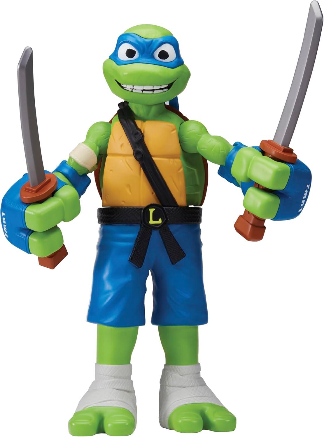 Teenage Mutant Ninja Turtles Leonardo Roll-N-Punch Giant Action Figure