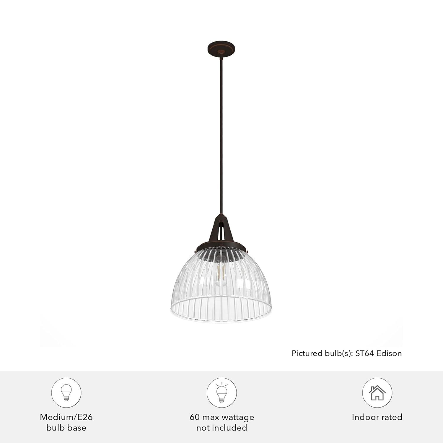 Hunter Fan Cypress Grove 1 Light Dome Pendant?